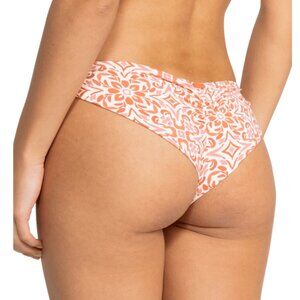 Roxy Fresco Tile Hipster Bikini Bottoms - Cloud Dancer Fresco Tile size L